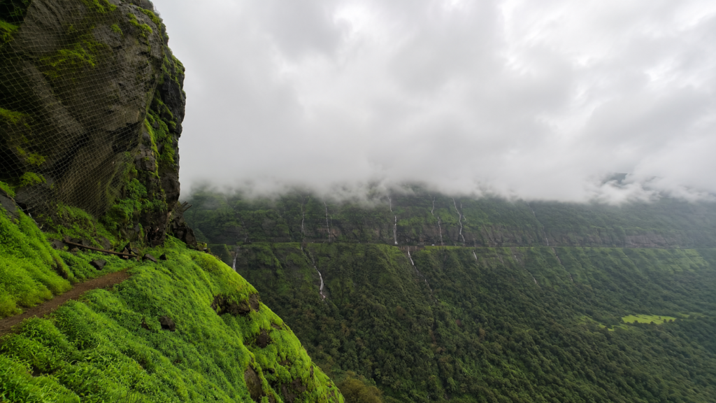Malshej Ghat Reverse waterfall Save Tours
