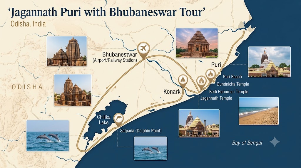 jagannath with bhubaneswar save tours